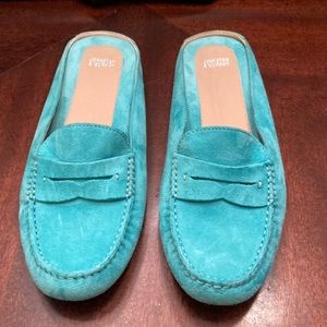 Johnston & Murphy’s Suede mule